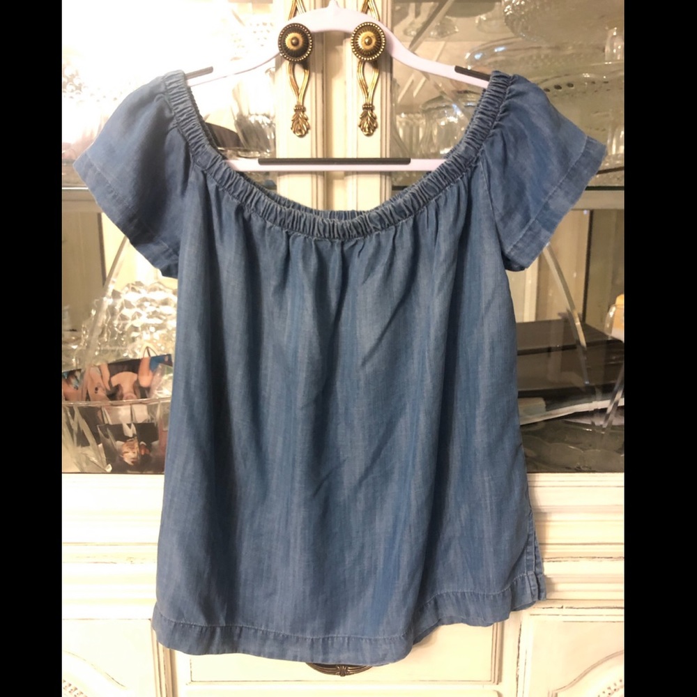 Cloth & Stone short sleeve denim shirt. - Picture 1 of 1